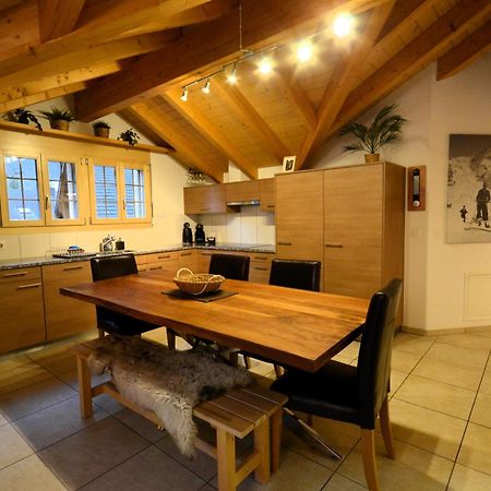 Luxury Penthouse Apartment Lauterbrunnen Luaran gambar
